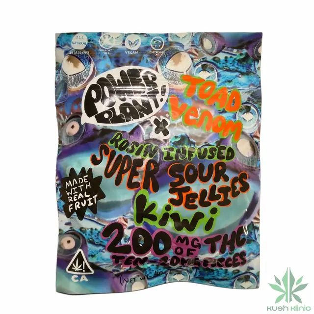 Superchill X Powerplant X The Firm - Sour Kiwi Jellies 200mg