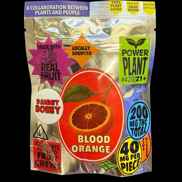 Superchill X Powerplant X The Firm - Blood Orange Chews 200mg