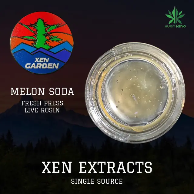 Xen Garden - Melon Soda 2g FRESH PRESS Live Rosin