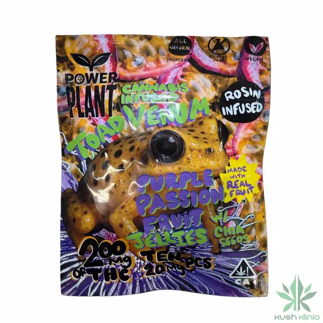 Superchill X Powerplant X The Firm - Purple Passion Fruit Jellies 200mg