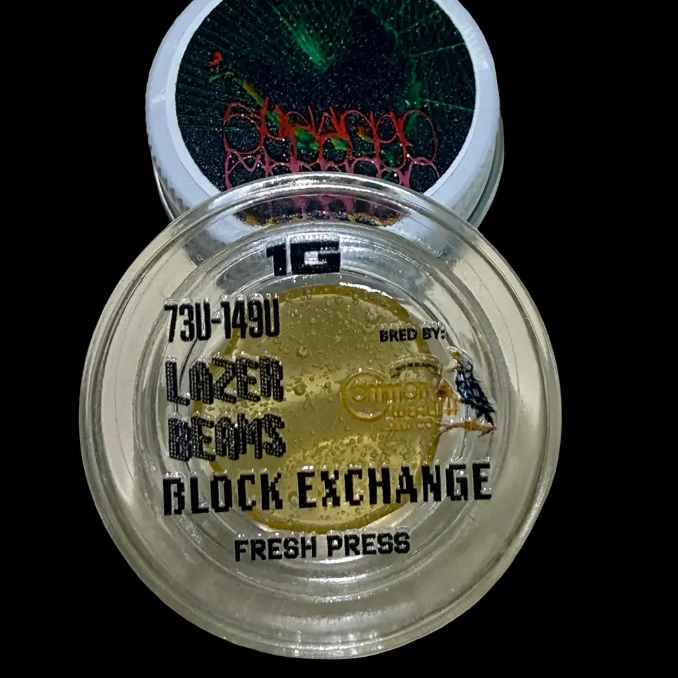 Block Exchange - Lazer Beams (1g FRESH PRESS)