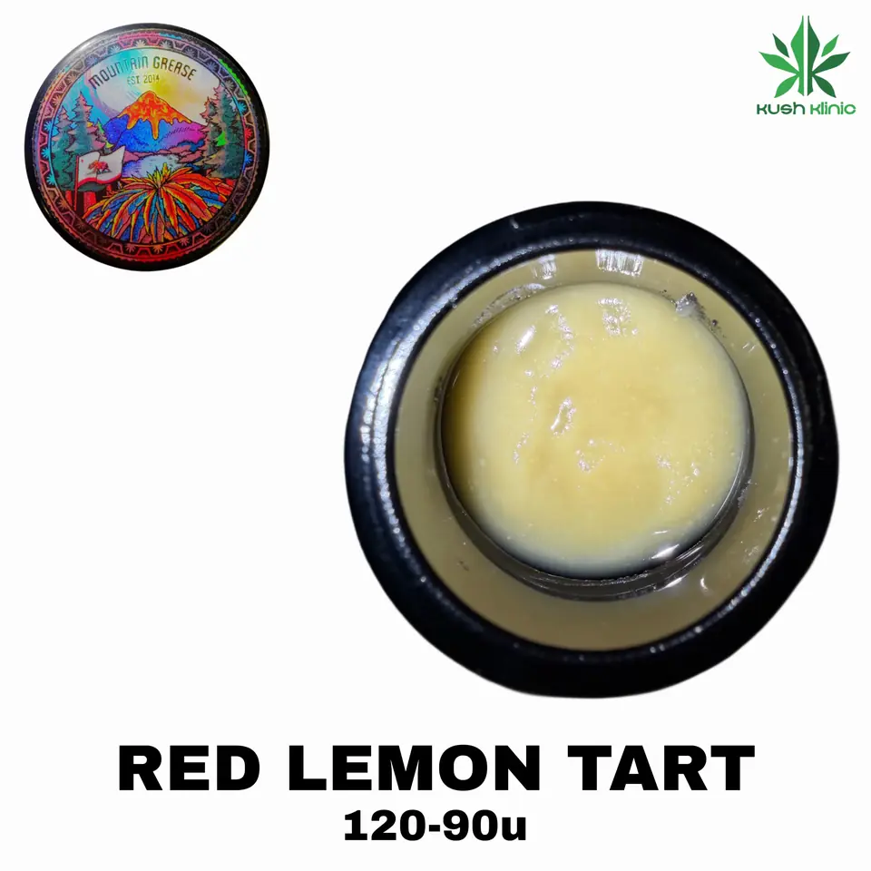 Mountain Grease - Red Lemon Tart 120-90u 2g Cold Cure