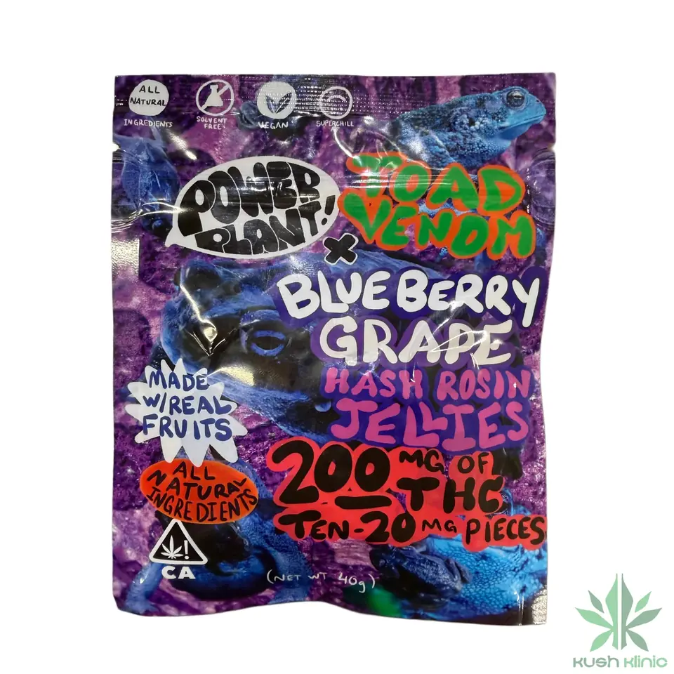Superchill X Powerplant X The Firm - Blueberry Grape Jellies 200mg