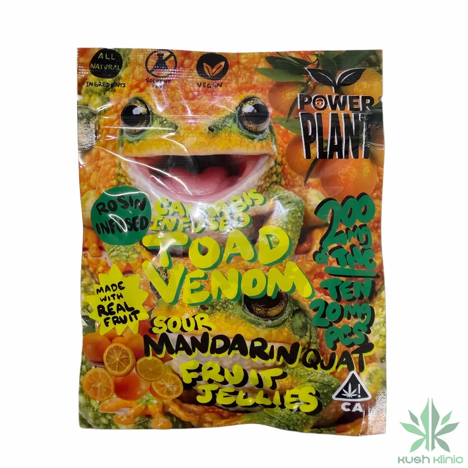 Superchill X Powerplant X The Firm - Sour MandarinQuat Jellies 200mg