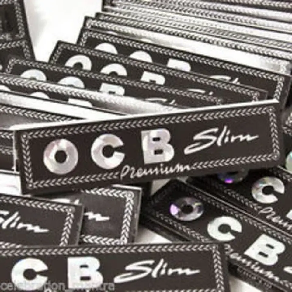 OCB Premiums King Size Slim Rolling Papers + Tips