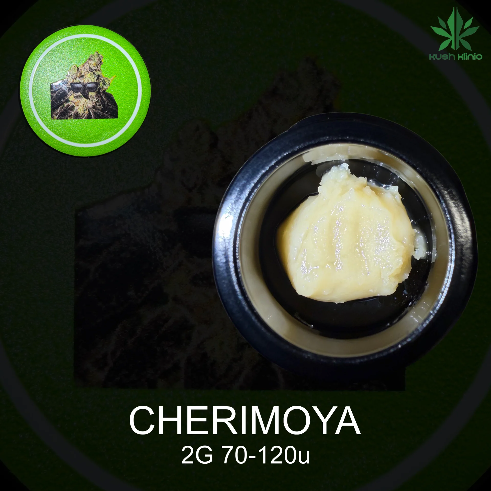 R3trowave x Zooted Solventless - Cherimoya 2g 70-120u Cold Cure Live Rosin