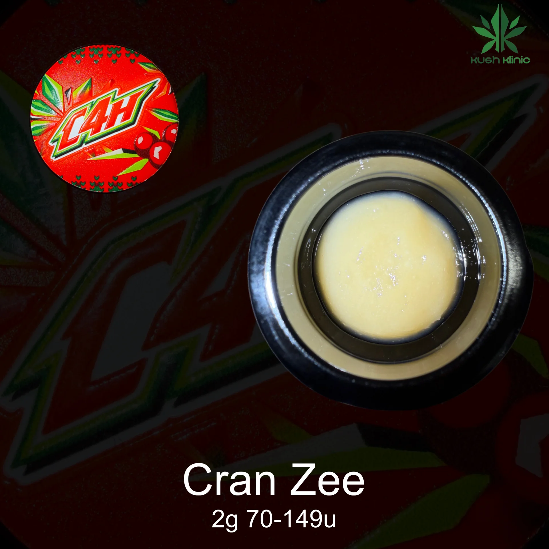 Coming4Headz X The Firm - Cran Zee (Cranberry Zkittlez)