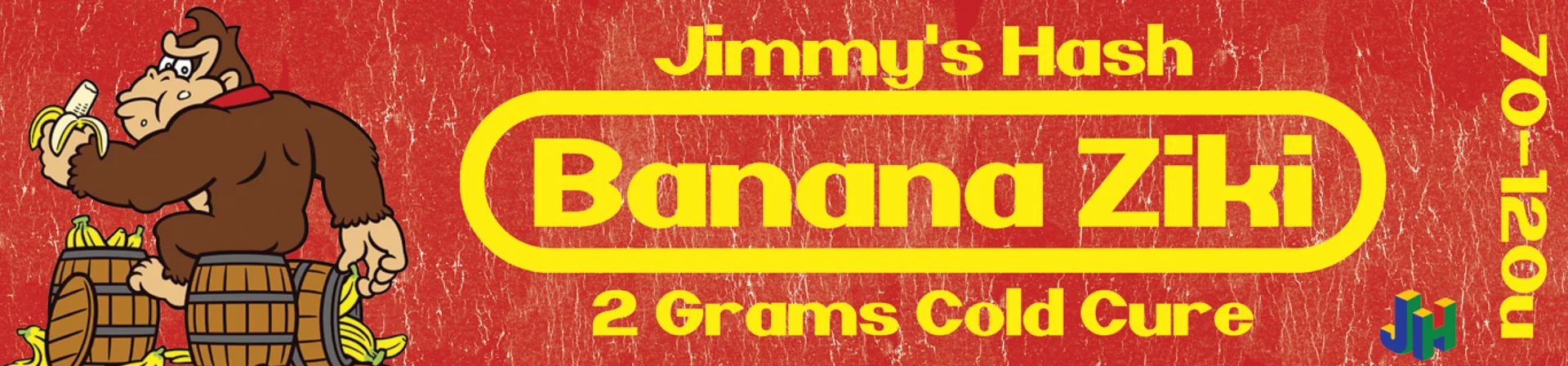 Jimmys X The Firm - Banana Ziki 2 Gram Cold Cure