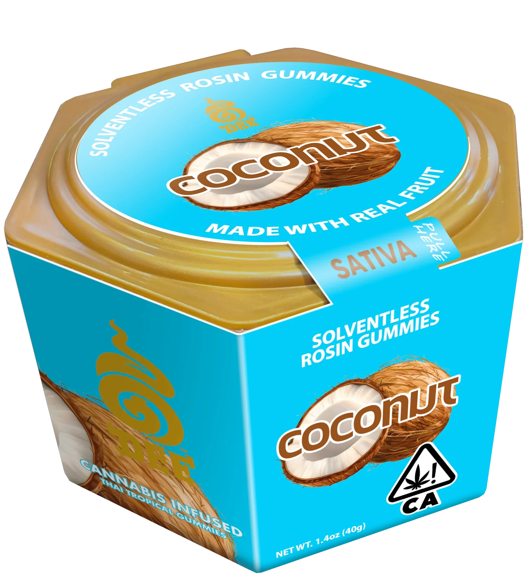 Dee Gummies-  Coconut Gummies 100mg