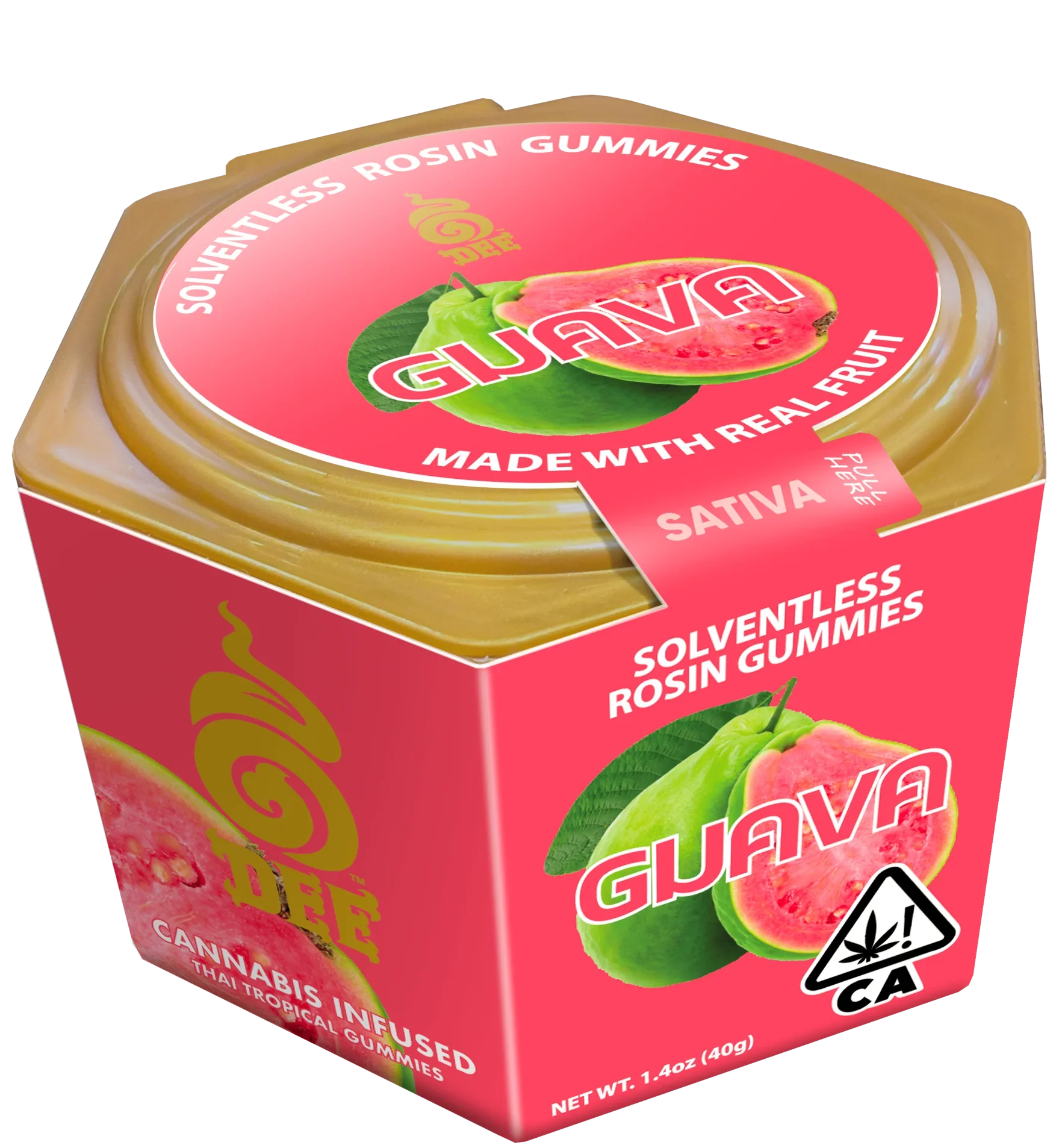 Dee Gummies- Guava Berry Gummies 100mg