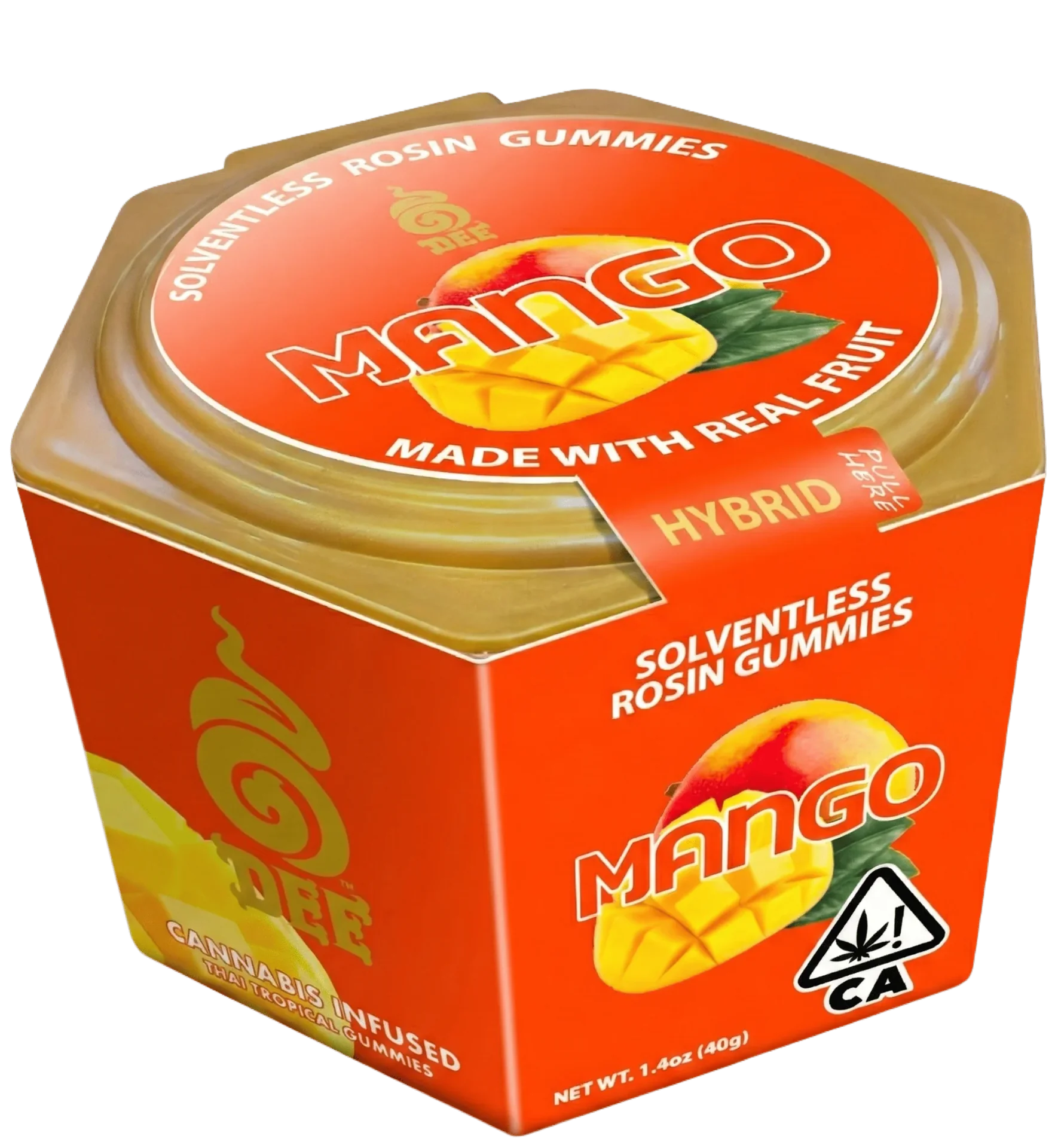 Dee Gummies- Mango Gummies 100mg