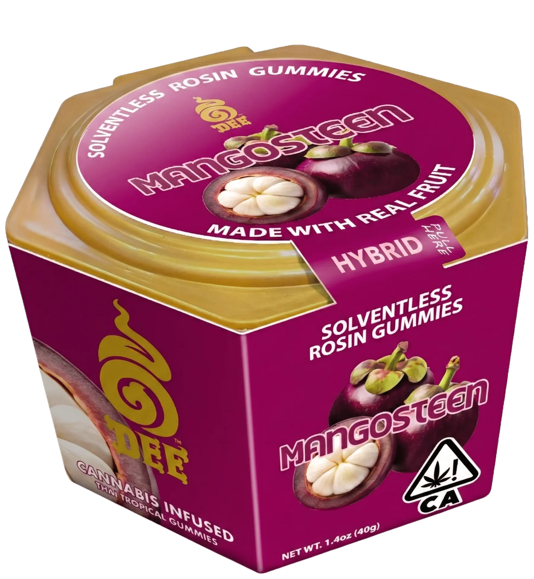 Dee Gummies-  Mangosteen Gummies 100mg