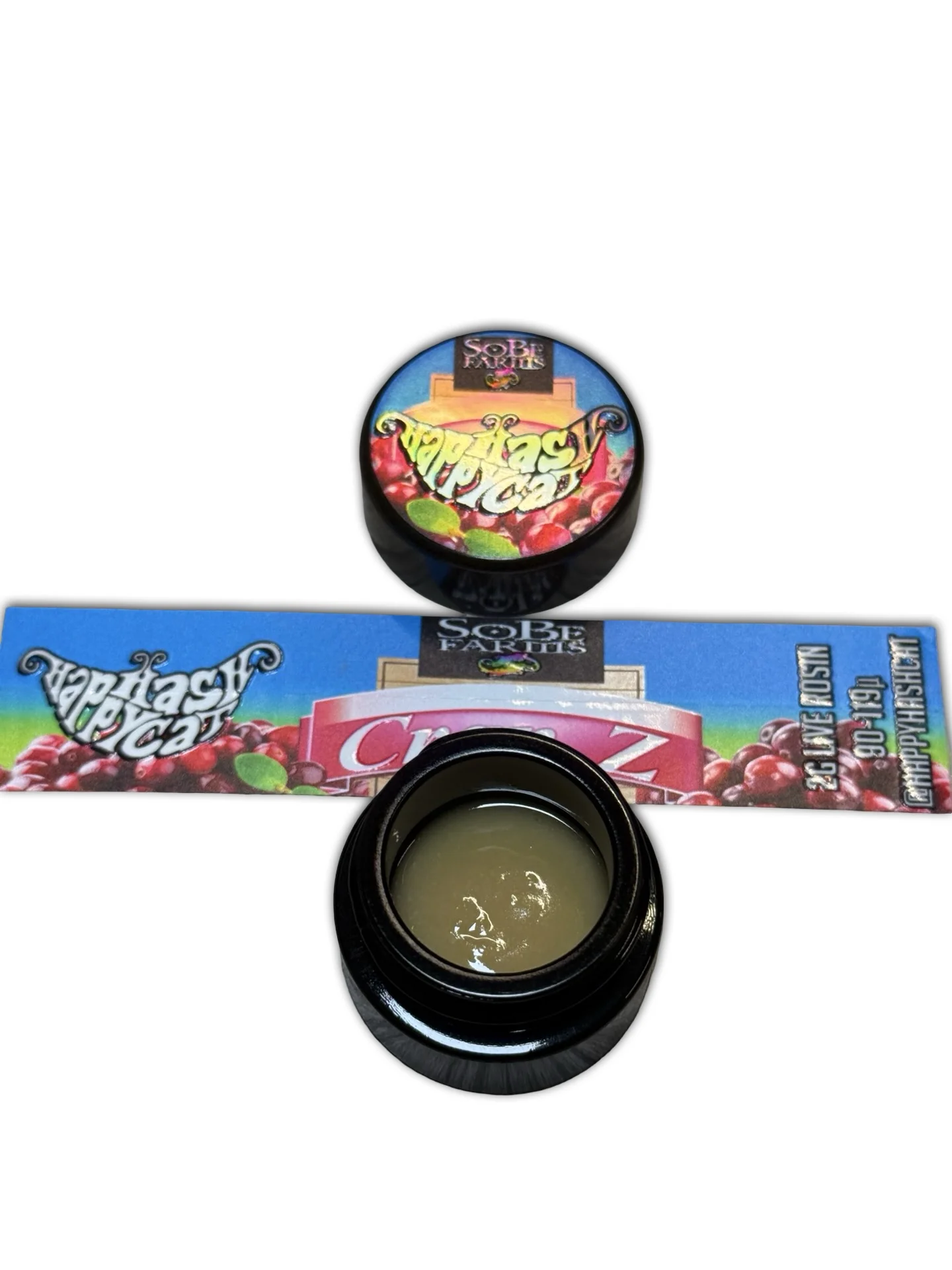 Happy Hash Cat X Sobe Farms - Cran Z 2g 90-119u Cold Cure