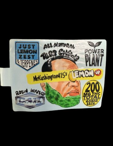 Superchill X Mr.Kushington415 - Lemon Up 200mg Fruit Chews