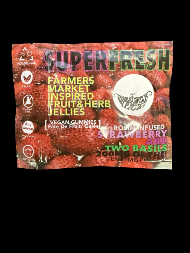 Superchill - Strawberry and Two Basils Jellies 200mg
