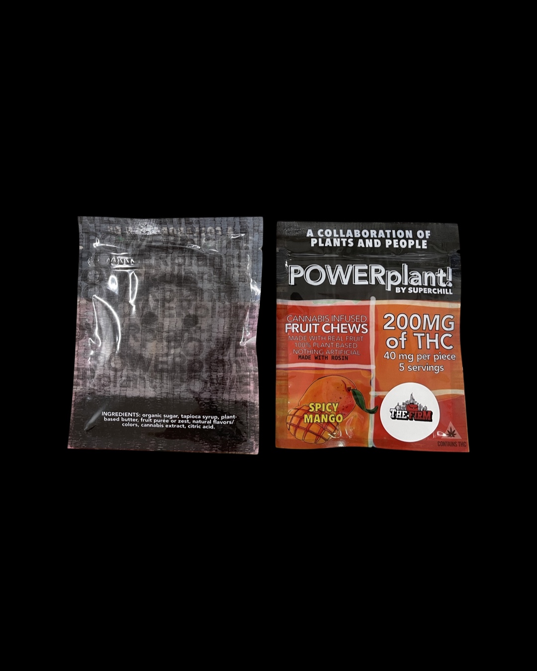 Superchill X Powerplant! - Spicy Mango Fruit Chews 200mg
