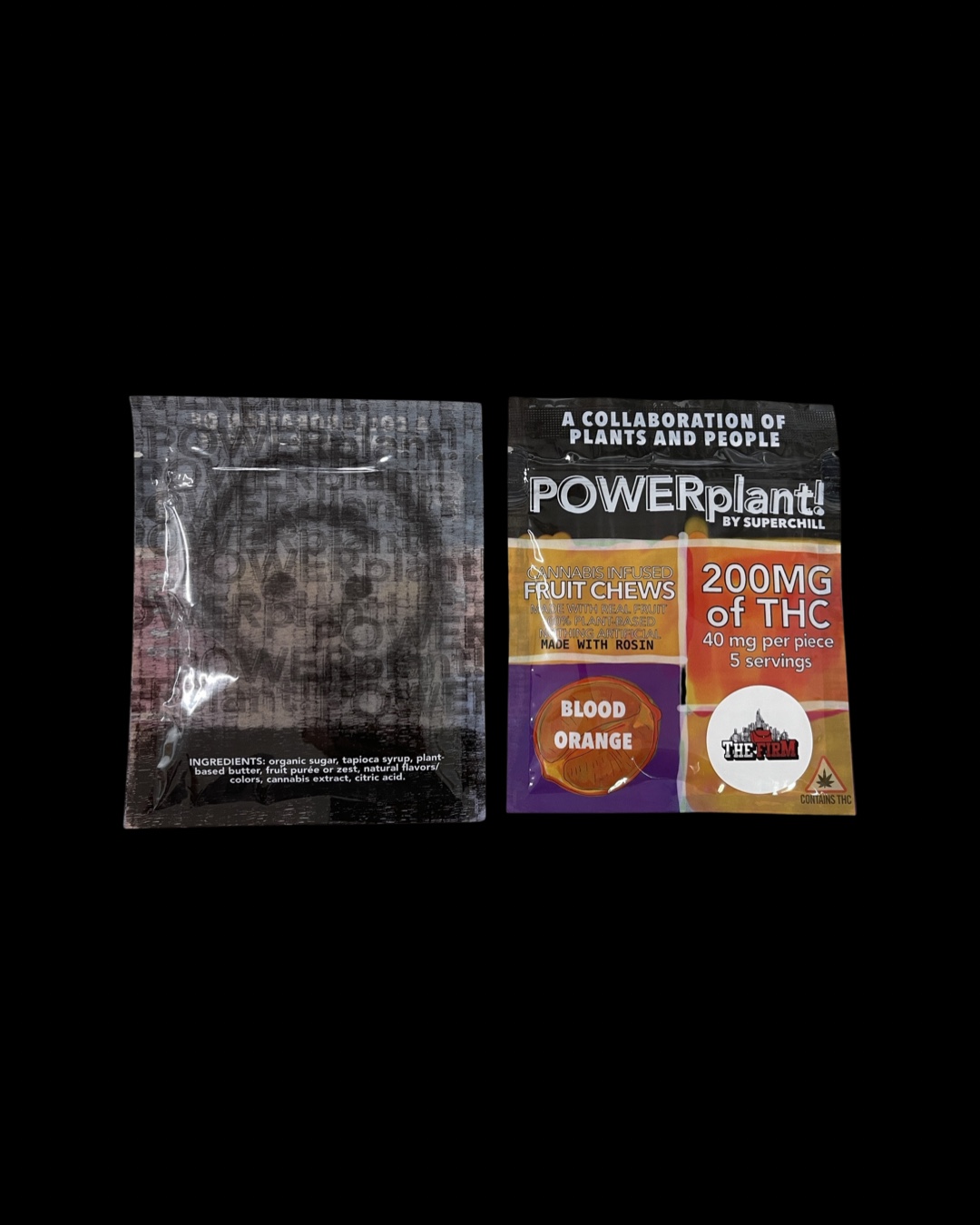 Superchill X Powerplant! - Blood Orange Fruit Chews 200mg