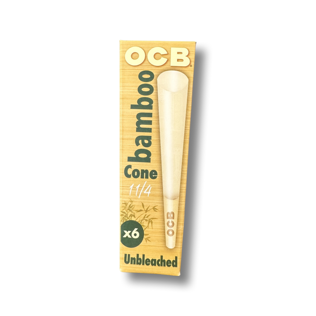 OCB Cone Bamboo 1 1/4 6 Pack