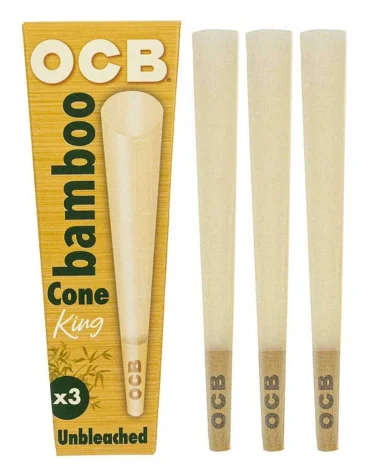 OCB King Cone Bamboo 3 Pack