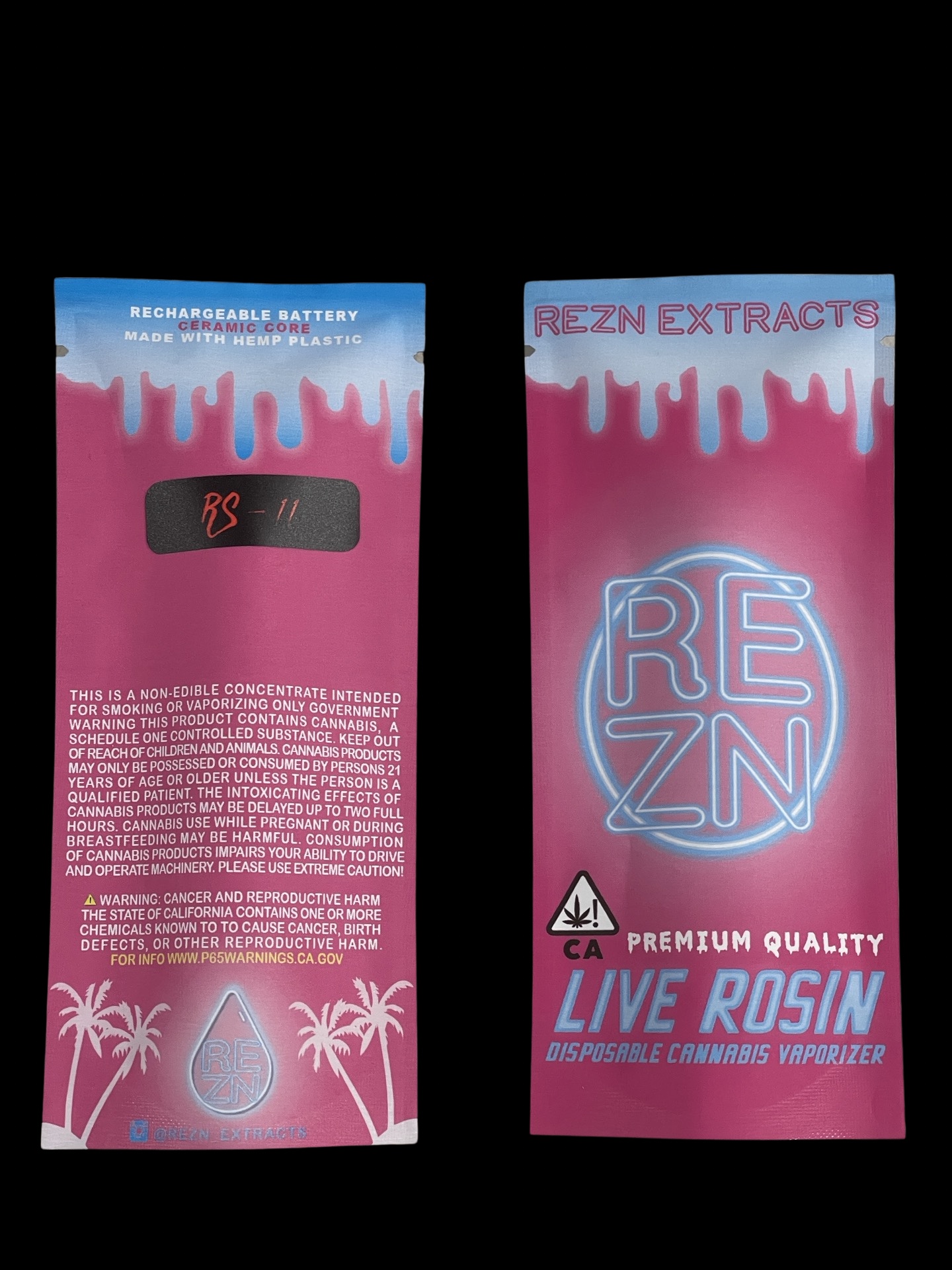 Rezn Extracts - RS #11 600mg Live Rosin Vape