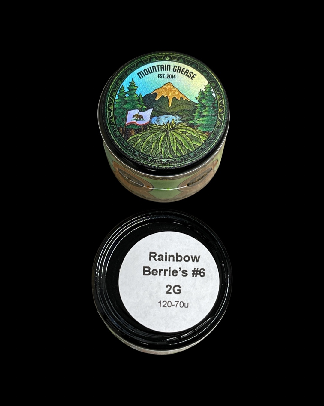 Mountain Grease x The Firm - Rainbow Berries #6 120u-70u Cold Cure 2G