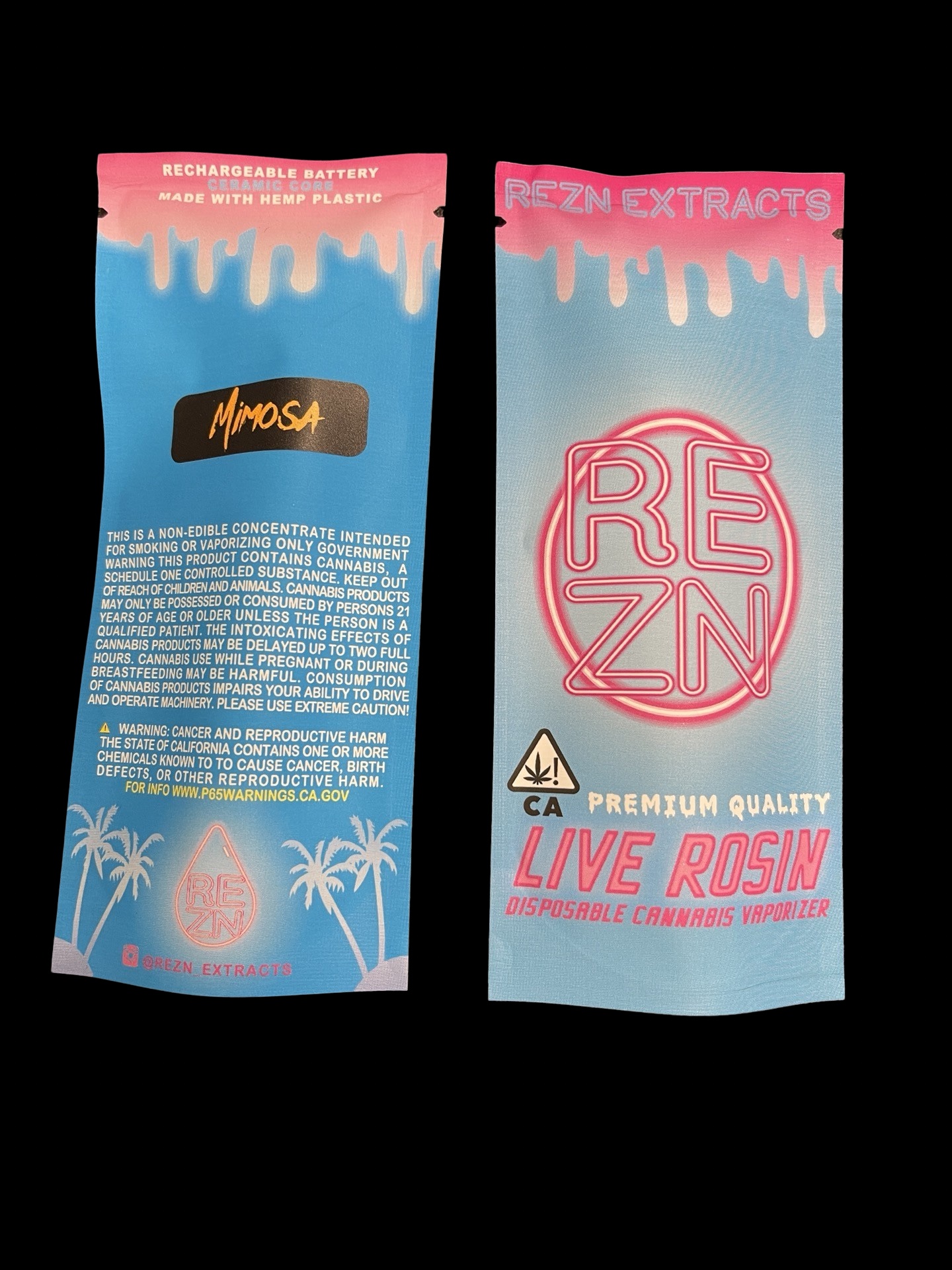 Rezn Extracts - Mimosa 600mg Live Rosin Vape