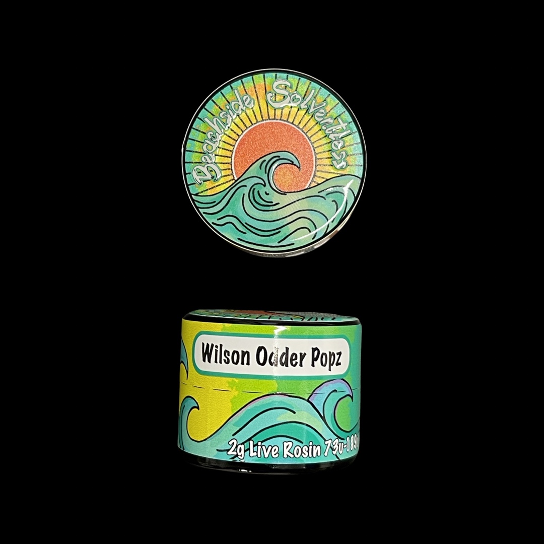 BeachSide Solventless - Wilson Odder Popz 73-189u 2g Cold Cure