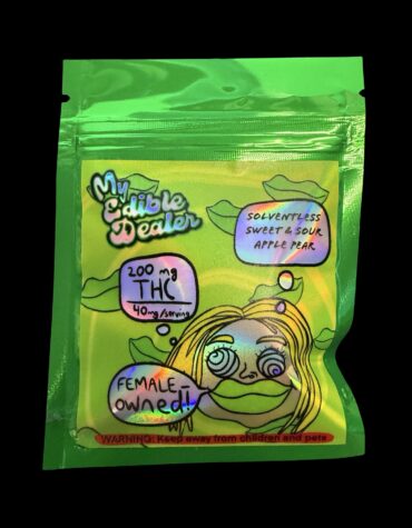 My Edible Dealer- Solventless Sweet & Sour Apple Pear 200MG
