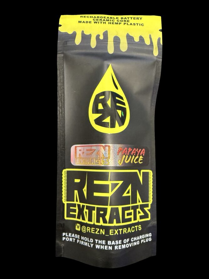 Rezn Extracts - Papaya Juice 600mg Live Rosin Vape