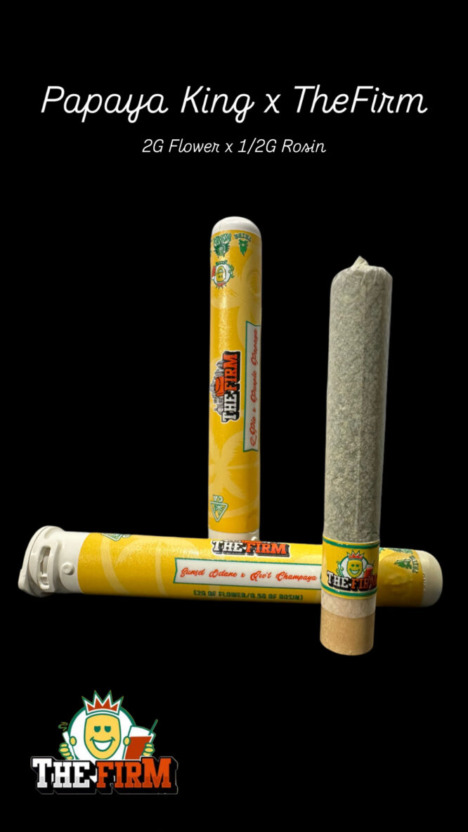 Papaya King x The Firm- Pre Roll Donut (Z Pie x Strawpaya)