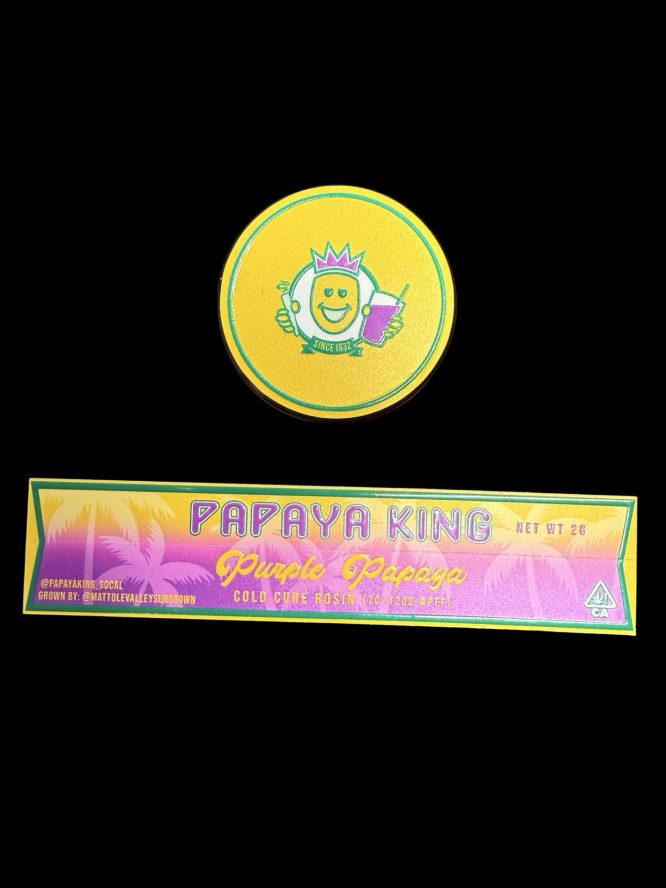 Papayaking_la - Purple Papaya 2g Cold Cure 70-120u WPFF