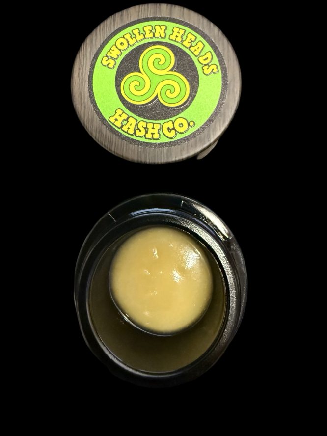 Swollen Heads Hash Co- Karmic Cosmic Gas 2 Grams Live Rosin