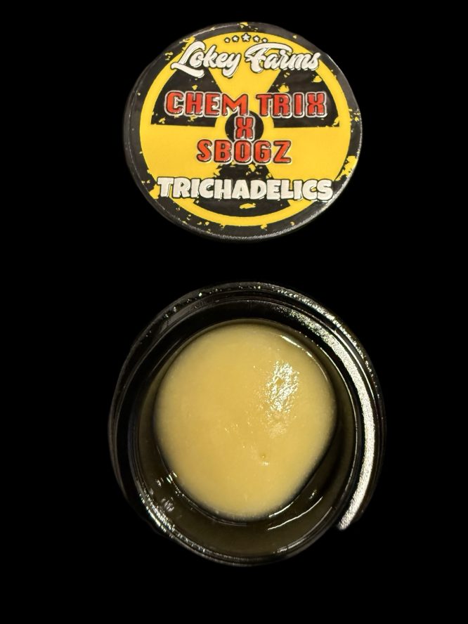 Trichadelics X Growlokey - Chem Trix X SBOGZ 70u 2g Cold Cure