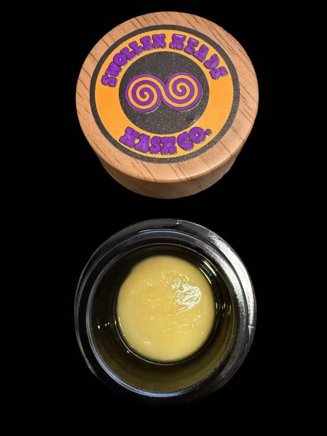 Swollen Heads Hash Co- Grape Calypso 2 Grams Live Rosin