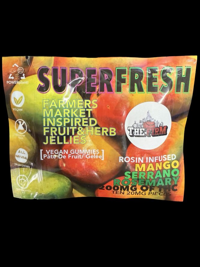 Superchill X The Firm- Mango Serrano & Rosemary Jellies 200mg - Image 2