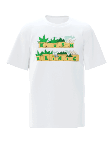 Kush Klinic Signature Tee – White Kush Klinic Boxes