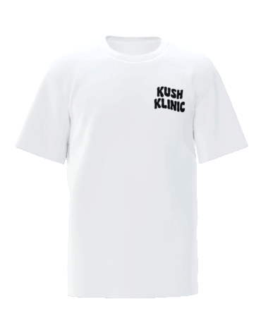 Kush Klinic Signature Tee – Classic White