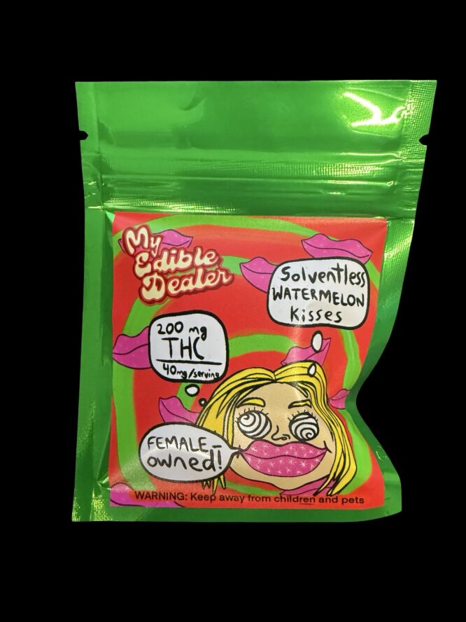 My Edible Dealer- Solventless Watermelon Kisses 200MG