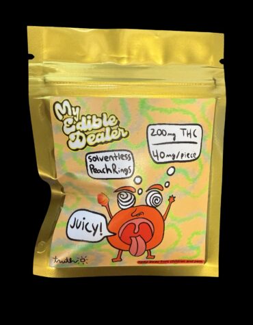My Edible Dealer- Solventless Peach Rings 200MG