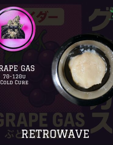 R3trowave - Grape Gas 2g 70-120u Cold Cure Live Rosin