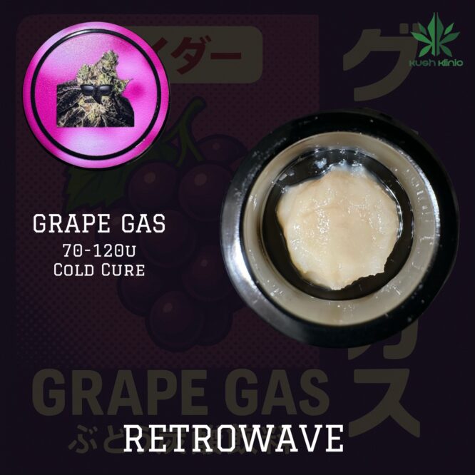 R3trowave - Grape Gas 2g 70-120u Cold Cure Live Rosin