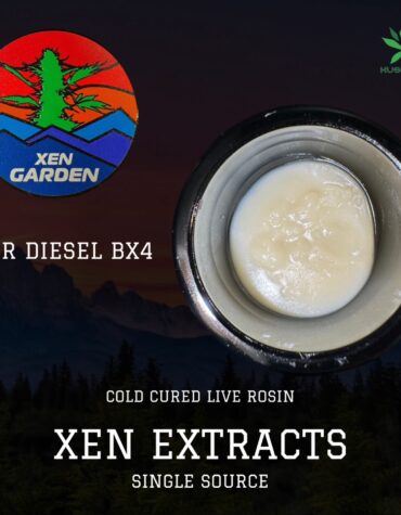 Xen Garden - Sour Diesel BX#4 2g Cold Cure Live Rosin