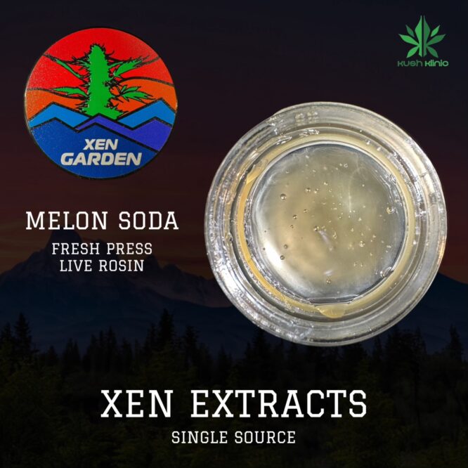 Xen Garden - Melon Soda 2g FRESH PRESS Live Rosin