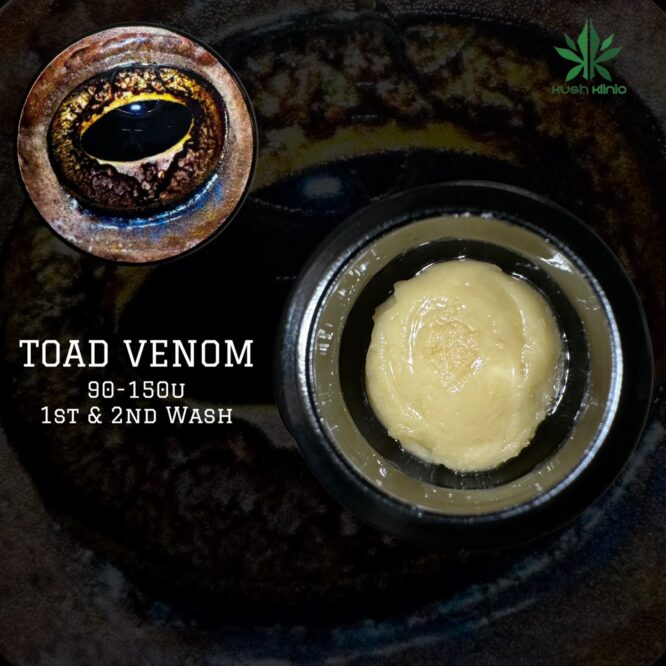 Rezn Extracts X The Firm  – Toad Venom 90-150u 1st & 2nd Wash (2G Live Rosin)