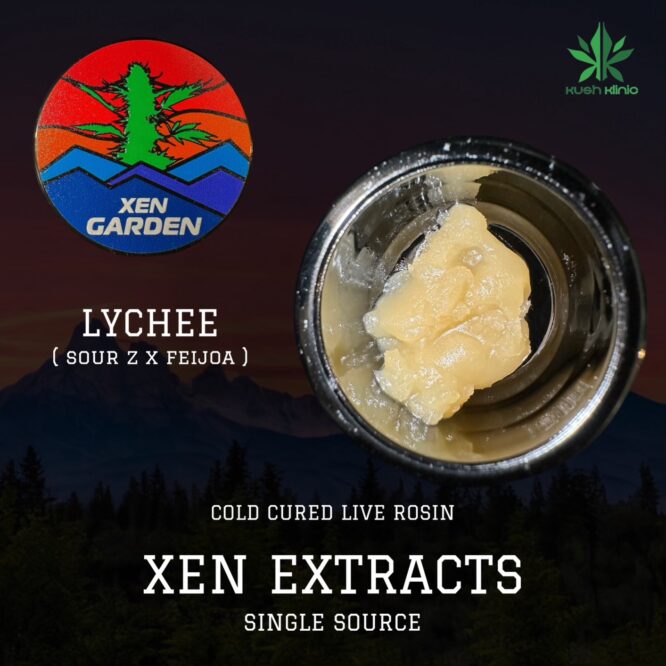 Xen Garden - Lychee 2g Cold Cure Live Rosin