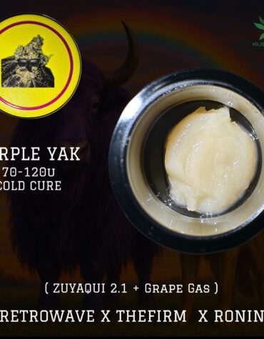 R3trowave - Purple Yak 2g 70-120u Cold Cure Live Rosin