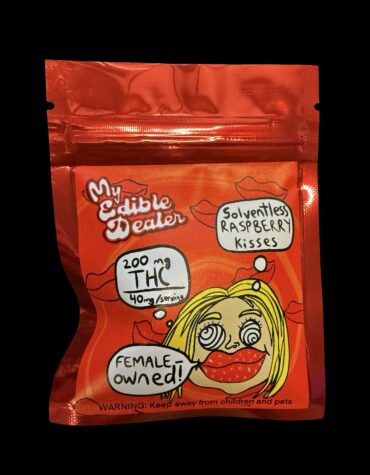 My Edible Dealer- Solventless Raspberry Kisses 200MG