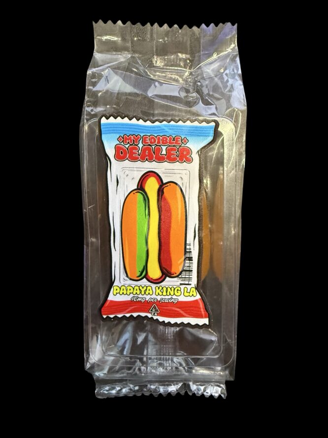My Edible Dealer- Hot Dog Papaya King LA Collab 40MG