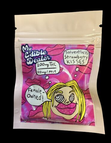 My Edible Dealer- Solventless Strawberry Kisses 200MG