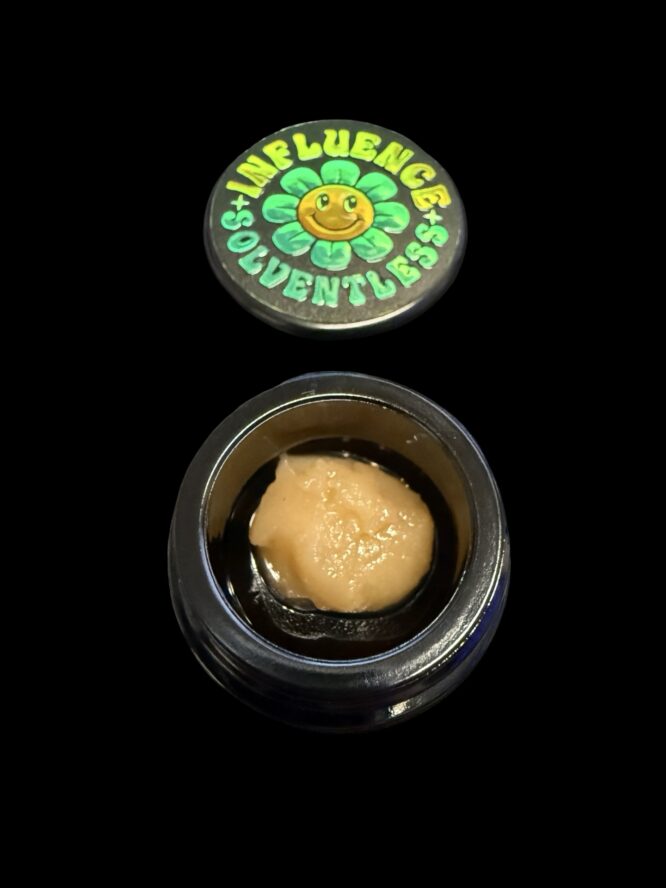 Influence Solventless - Sherb Cocktail #7  2g 90-159u Cold Cure - Image 2